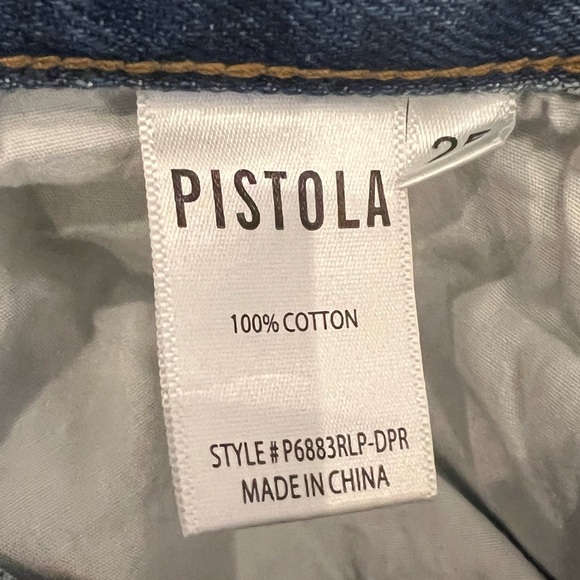 PISTOLA Charlie High Rise Straight - Picture 5 of 7